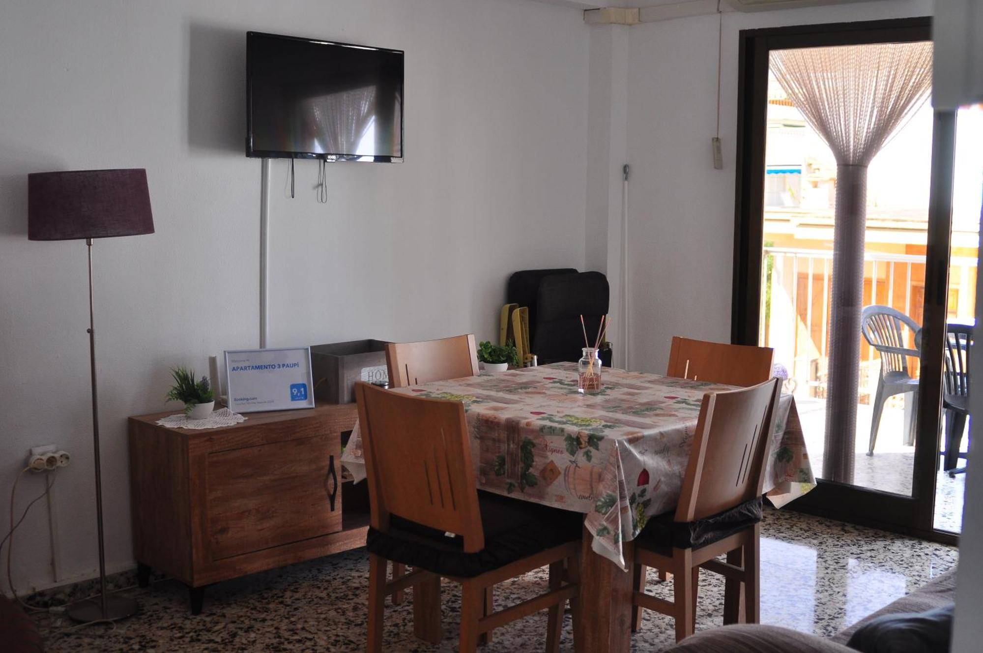 Apartamento 3 Paupí Oliva Bagian luar foto